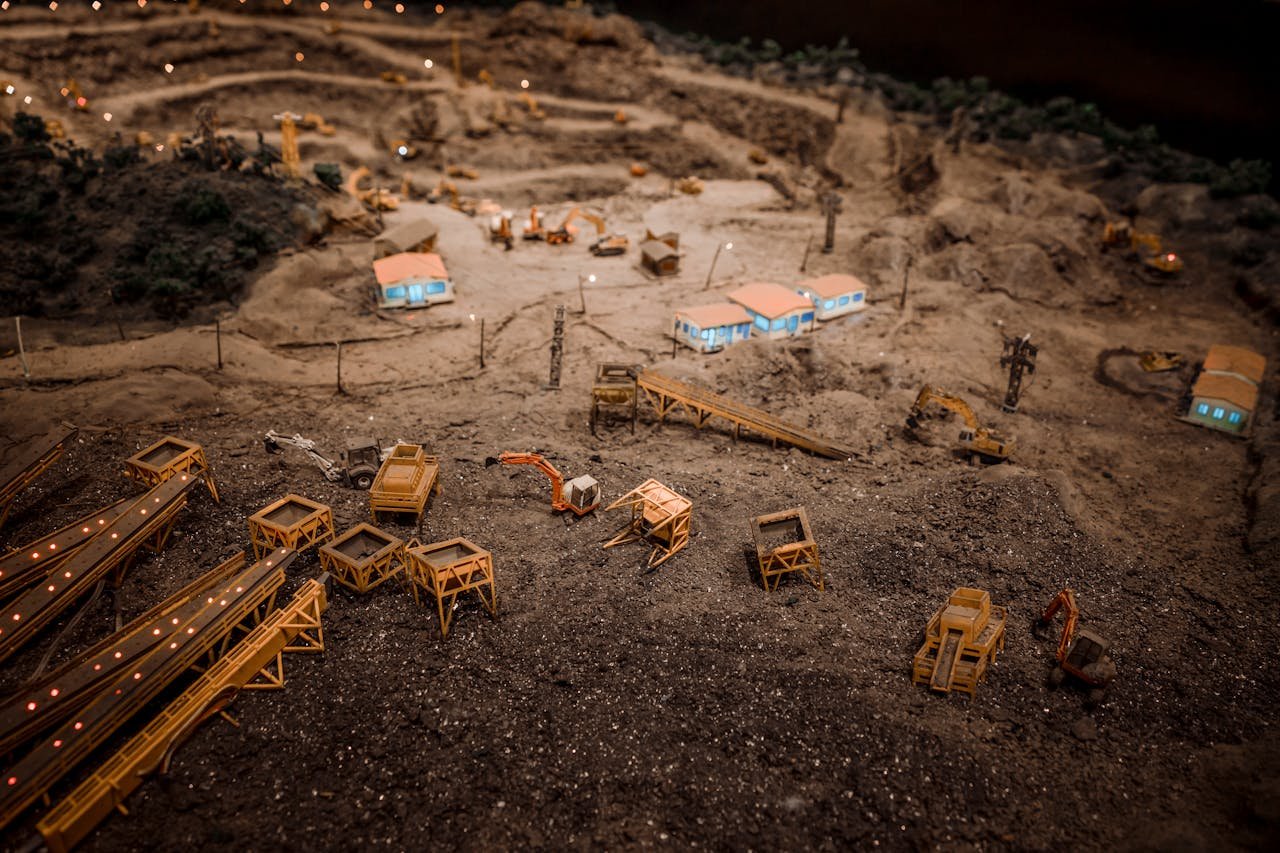 Photo of a Quarry Model